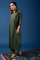Image for Kusvaa Wkr066 Zoya Chanderi Straight Kurta Sitting