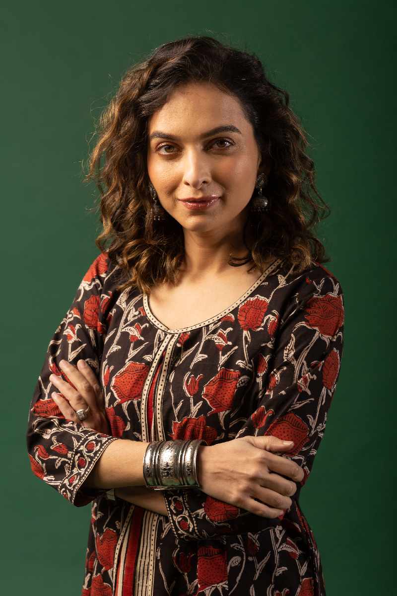 Image for Kusvaa Wkr069 Abjini Cotton Blockprint Kurta Featured