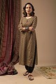 Image for Kusvaa Wkr071 Rahee Cotton Screen Print Kurta Front