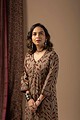 Image for Kusvaa Wkr072 Sunila Cotton Screen Print Kurta Closeup 2