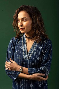Image for Kusvaa Wkr085 Lalee Cotton Handblock Kurta Featured