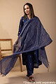 Image for Kusvaa Wkr086 Saachi Silk Jamdani Kurta Side