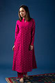 Image for Kusvaa Wkr087 Sriradha Cotton Silk Kurta Pocket