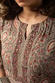 Image for Kusvaa Wkr088 Shira Cotton Kalamkari Kurta Pattern