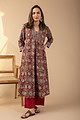 Image for Kusvaa Wkr090 Ajitha Cotton Kalamkari Kurta Front