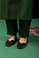 Image for Kusvaa Cood078 Nisha Handloom Cotton Kurta Pant Set Closeup 2
