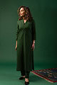 Image for Kusvaa Cood078 Nisha Handloom Cotton Kurta Pant Set Side