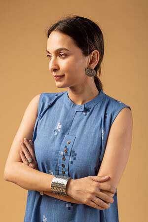 Image for Kusvaa Dr015 Opall Handloom Cotton Dress Featured