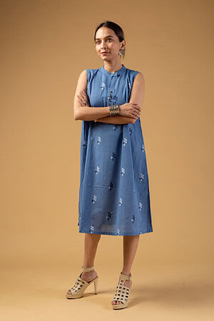 Image for Kusvaa Dr015 Opall Handloom Cotton Dress Sleeves