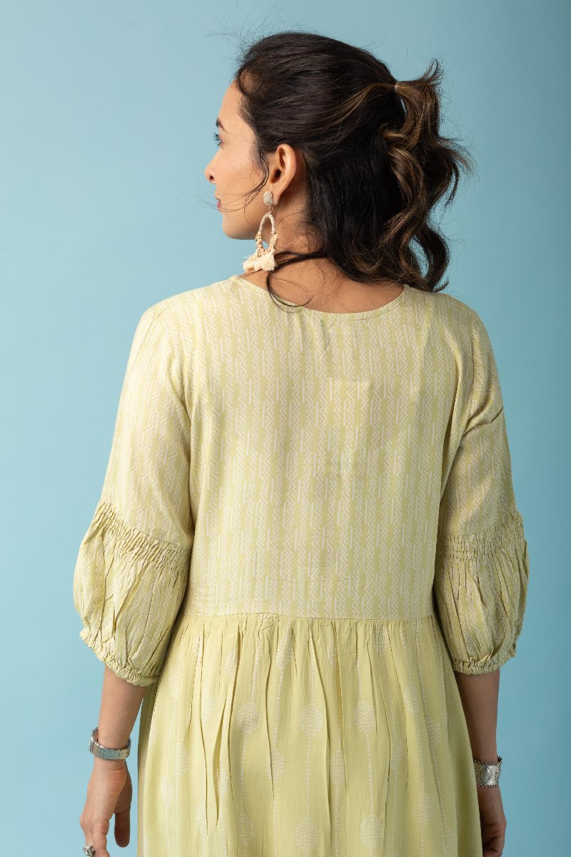 Image for Kusvaa Dr019 Aashvi A Line Modal Dress Pocket