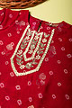 Image for Kusvaa Grw032 Rachna Muslin Girls Kurta Pant Set Closeup