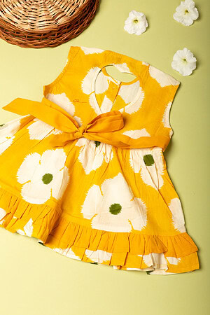 Image for Kusvaa Grw034 Tarala Cotton Girls Frock Side