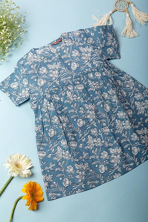 Image for Kusvaa Grw035 Nyra Cotton Girl's Frock Featured