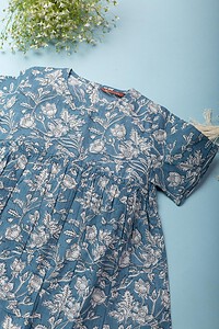 Image for Kusvaa Grw035 Nyra Cotton Girl's Frock Side
