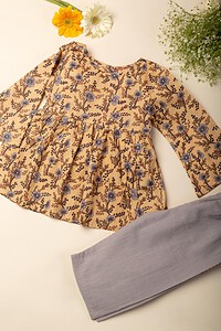 Image for Kusvaa Grw039 Tajanae Cotton Girls Top Pant Set Featured