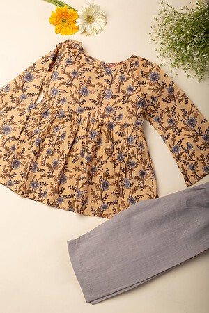Image for Kusvaa Grw039 Tajanae Cotton Girls Top Pant Set Featured