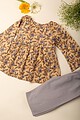 Image for Kusvaa Grw039 Tajanae Cotton Girls Top Pant Set Featured
