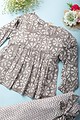 Image for Kusvaa Grw040 Riya Cotton Girls Top Pant Set Side