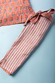 Image for Kusvaa Grw041 Ishani Cotton Girls Top Pant Set Closeup 2