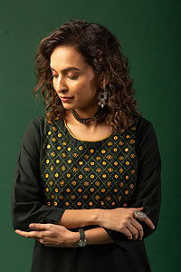 Image for Kusvaa Wkr094 Rasmi Handloom Cotton Kurta Featured