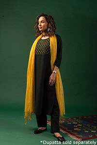 Image for Kusvaa Wkr094 Rasmi Handloom Cotton Kurta Pocket