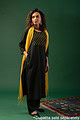 Image for Kusvaa Wkr094 Rasmi Handloom Cotton Kurta Sitting