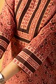 Image for Kusvaa Wkr096 Raahi Cotton Straight Fit Kurta Closeup 2