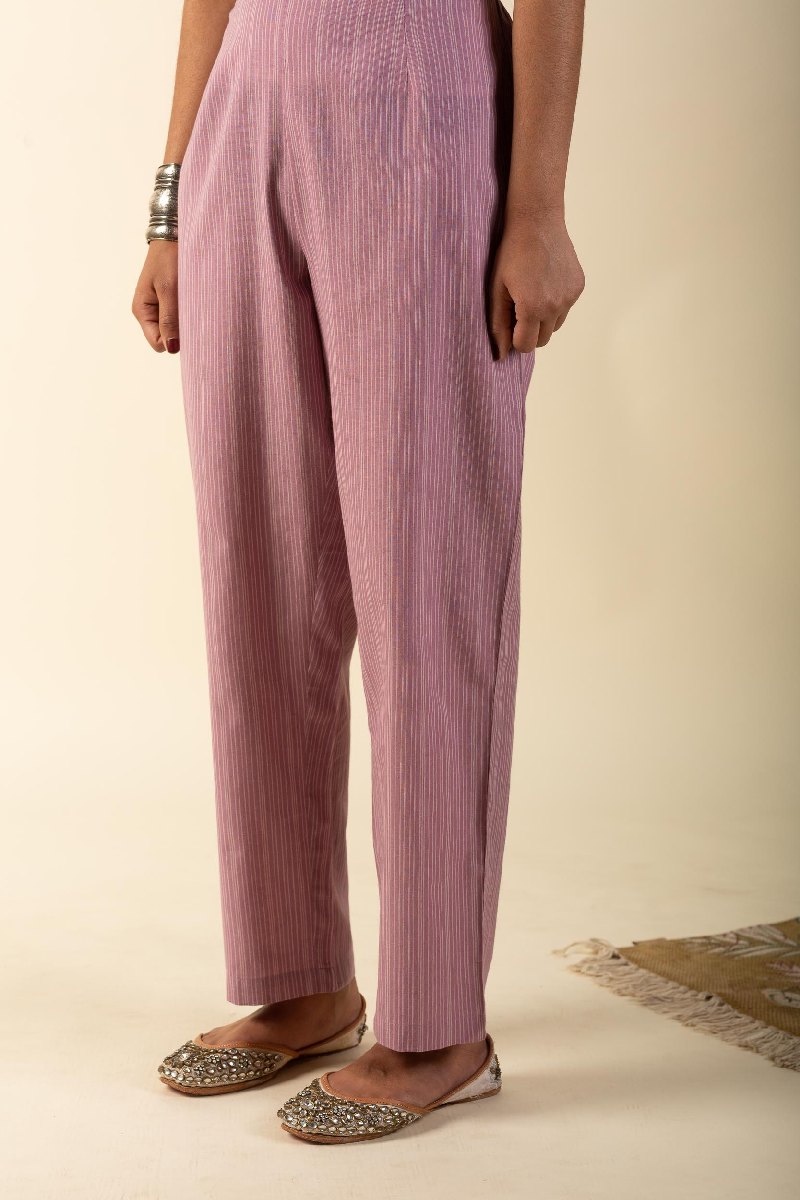Image for Kusvaa Wkr097p Saisha Handloom Cotton Pant Front