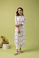 Image for Kusvaa Wkr099 Charul Handloom Cotton Kurta Side