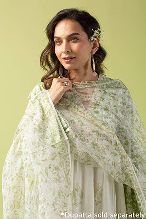 Image for Kusvaa Wkr101 Harneez Cotton Block Print Kurta Featured