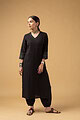 Image for Kusvaa Wkr103 Samvidha Handloom Cotton Kurta Back