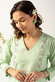 Image for Kusvaa Cood081 Samanvitha Cotton Linen Co Ord Set Featured