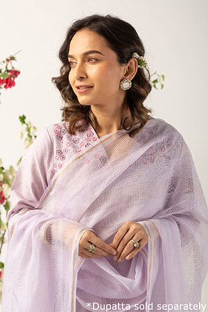 Image for Kusvaa Cood082 Singdha Cotton Linen Co Ord Set Featured