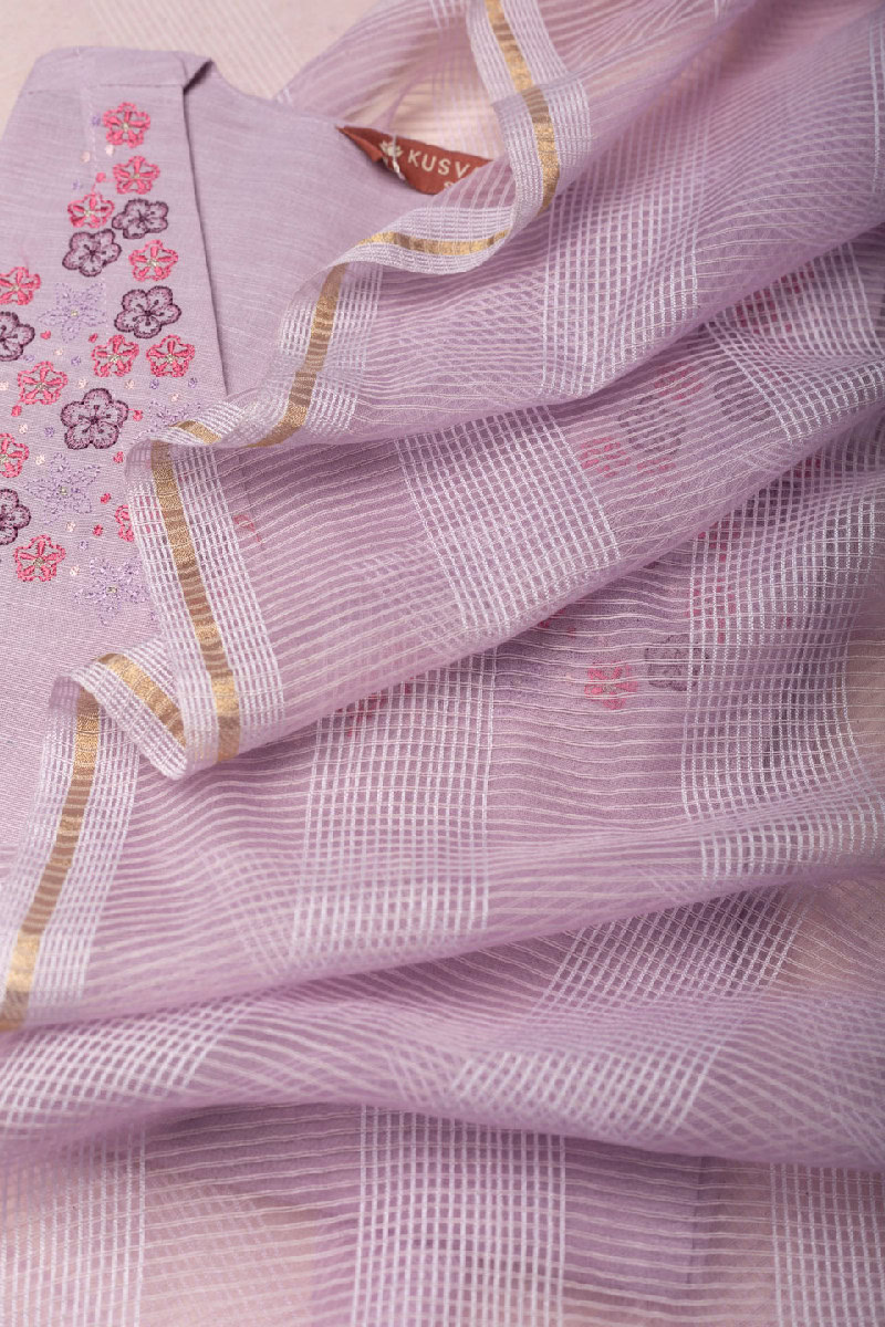 Image for Kusvaa Cood082dup Singdha Cotton Kota Doriya Dupatta Featured