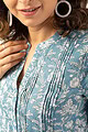 Image for Kusvaa Dr021 Shivi Handblock Cotton Dress Pocket