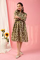 Image for Kusvaa Dr022 Deeksha Block Print Cotton Dress Closeup