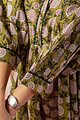 Image for Kusvaa Dr022 Deeksha Block Print Cotton Dress Pocket