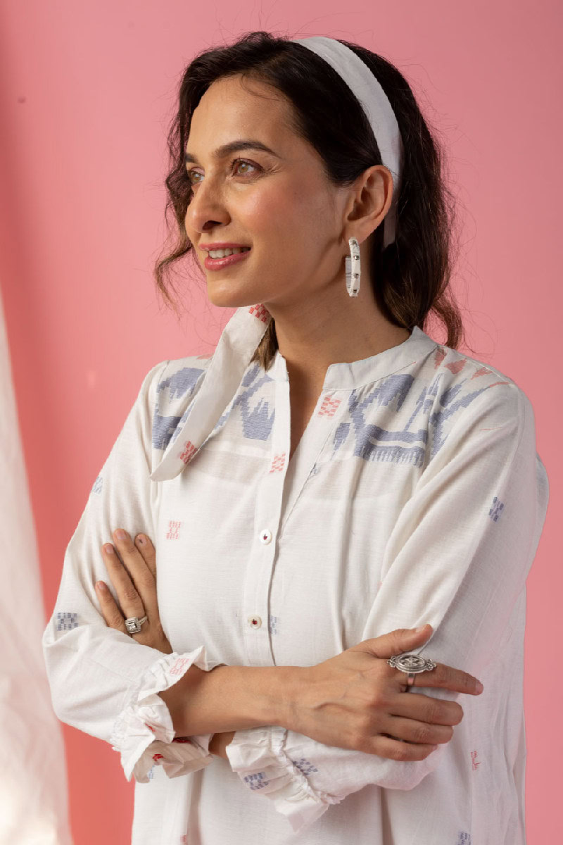 Image for Kusvaa Dr023 Retu Handloom Cotton Dress Featured