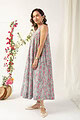 Image for Kusvaa Dr024 Lucy Cotton A Line Dress Neck