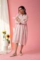 Image for Kusvaa Dr025 Ashni Cotton A Line Dress Side