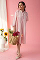 Image for Kusvaa Dr025 Ashni Cotton A Line Dress Sleeves
