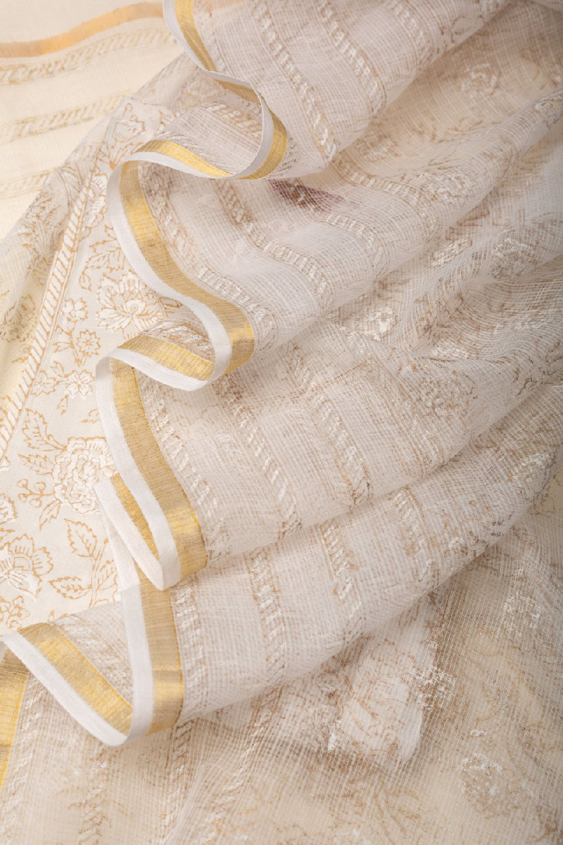 Image for Kusvaa Dup166 Kiyara Cotton Kota Doriya Dupatta Featured