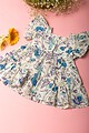 Image for Kusvaa Grw042 Advika Cotton Girl's Frock Side