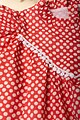Image for Kusvaa Grw044 Ekisha Cotton Girls Frock Closeup