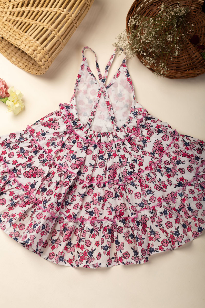 Image for Kusvaa Grw049 Gyani Cotton Girls Frock Front