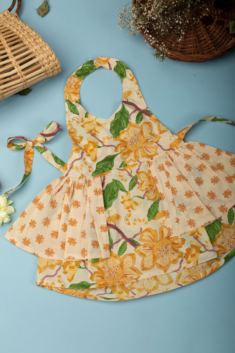 Image for Kusvaa Grw052 Trisa Cotton Girls Frock Pattern