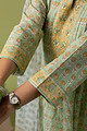 Image for Kusvaa Kds010 Reedhima Cotton Kurta With Dupatta Set Sitting