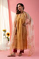 Image for Kusvaa Kds012 Siradha Kurta With Dupatta Set Back