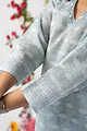 Image for Kusvaa Kds013 Nima Kurta With Dupatta Set Closeup