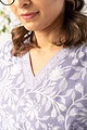 Image for Kusvaa Lwj001 Malin Cotton Loungewear Set Closeup